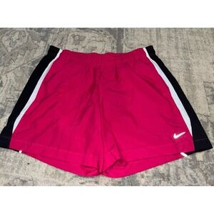 Nike Shorts Womens Sz Small Pink Running Lined‎ Dri Fit
